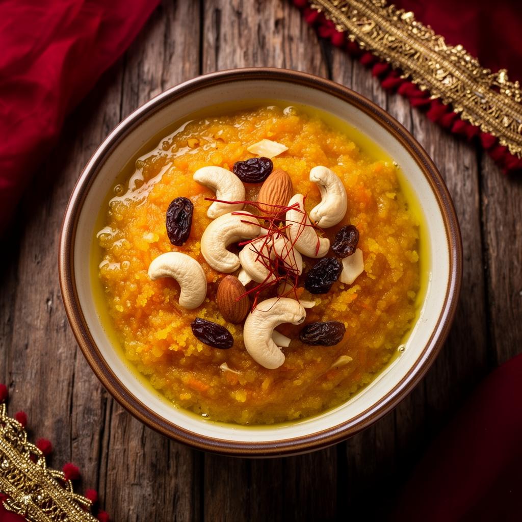 খাঁটি ঘি'য়ে তৈরি স্পেশাল হালুয়া